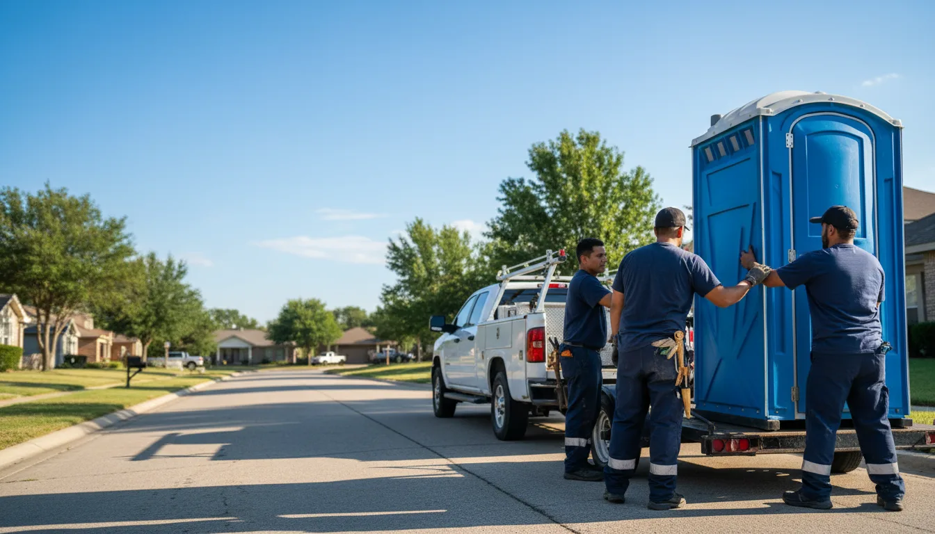 Portable Toilet Rental in Jonesville, TX near me